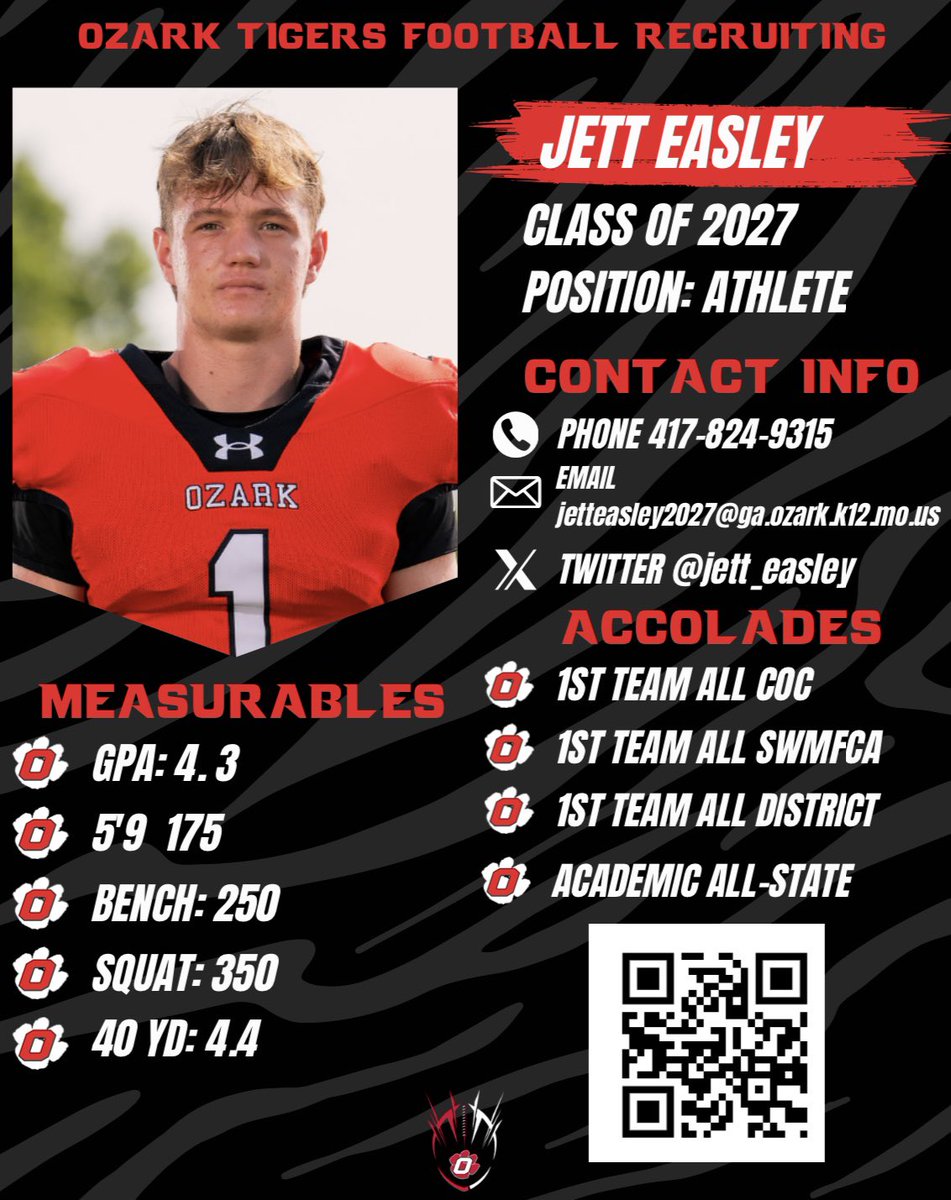 Ozark Tigers Football Recruiting tweet media