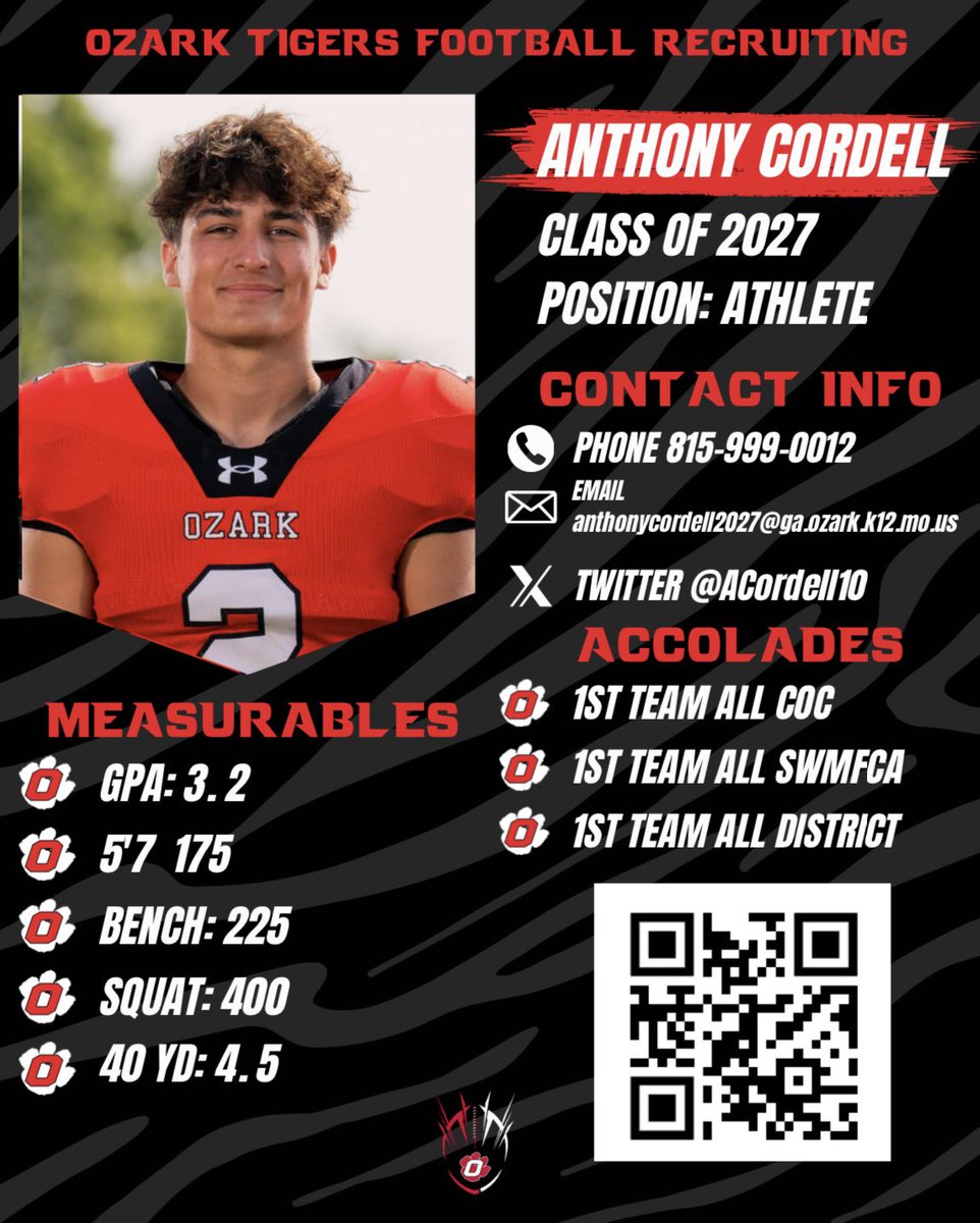 Ozark Tigers Football Recruiting tweet media