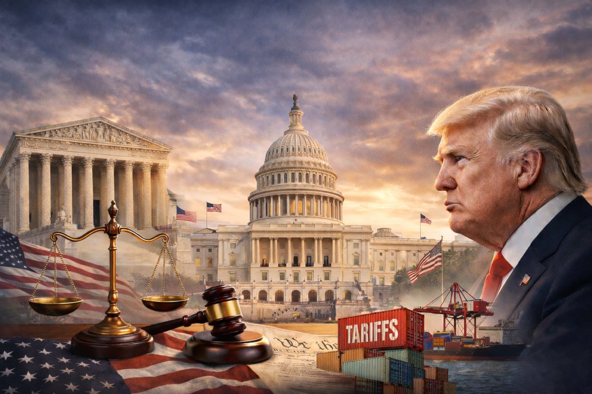 UriTDx's tweet photo. #USA🇺🇸
#CheckAndBalances ⚖️

La Corte Suprema falla contra la principal herramienta comercial y geopolítica de @POTUS @realDonaldTrump.

» Aranceles e impuestos son exclusivos del Congreso

A poco meses de iniciar el proceso electoral de las #MidTerms2026

#NeoLIBERALES https://t.co/db5Xp85eUU
