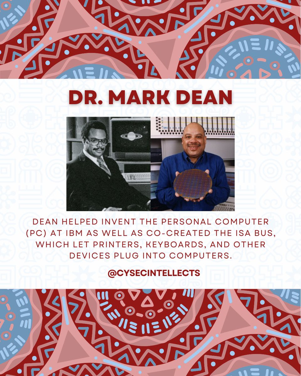 CySecIntellects's tweet photo. This Black History Month, we’re celebrating the Black innovators who helped build the digital world we live in today. From early computing pioneers to modern cybersecurity leaders, their brilliance, resilience, and creativity shaped technology as we know it. https://t.co/JNEq3HHgjb