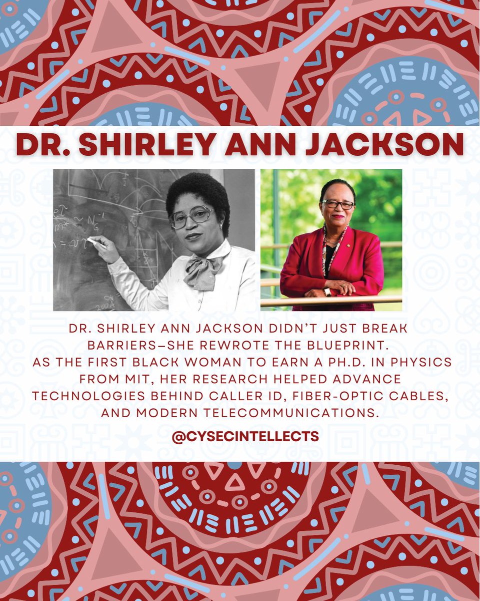 CySecIntellects's tweet photo. This Black History Month, we’re celebrating the Black innovators who helped build the digital world we live in today. From early computing pioneers to modern cybersecurity leaders, their brilliance, resilience, and creativity shaped technology as we know it. https://t.co/JNEq3HHgjb