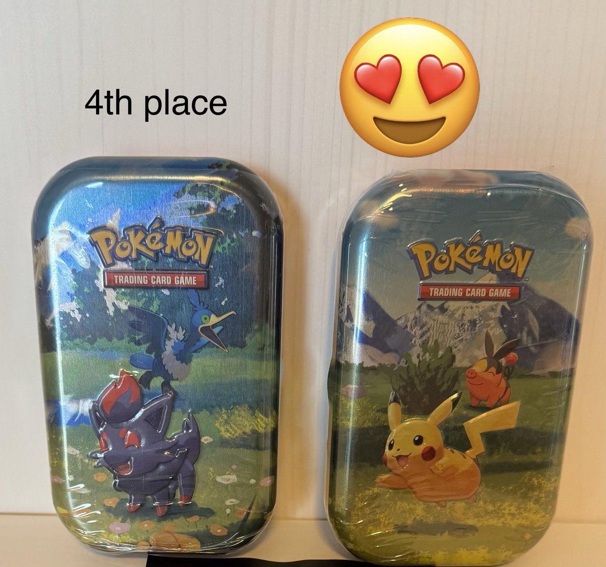 🚨🚨Ascended Hero’s have arrived 🚨🚨 Are YOU ready to win some 🧐🚨🚨

4 WINNERS will be picked: 🫣🥳🥳🥳🥳

-1st will get the ETB
-2nd &amp; 3rd will get 1 blister pack and 1 mini tin. 
-4th will get 2 mini tins

Oh YES, each winner gets a black pack surprise 😮 😲🙊

RULES: