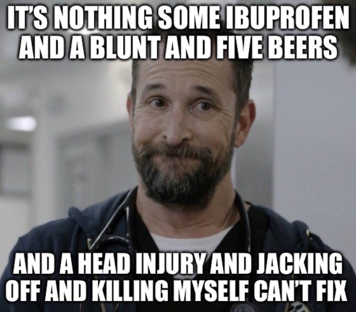 Back in the building