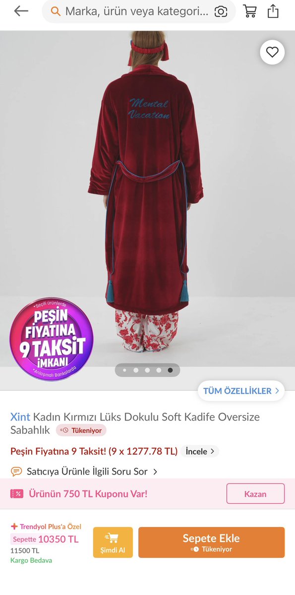 Eleni’nin üstünde görüp beğendiğim pijama takımı ve sabahlık fiyatı şaka mı😭 bir an yanlış okudum sandım

<a href="/tasacakbudeniz/">Taşacak Bu Deniz</a> 
#tasacakbudeni̇z 
#taşacakbudeniz