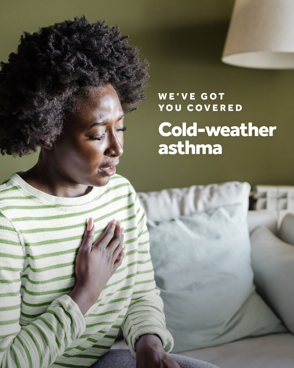 While we usually associate asthma with allergies, cold weather can be a trigger too. If you're unsure what is causing your breathing issues, vybe is open extended hours 7 days a week. bit.ly/4qAE8v3