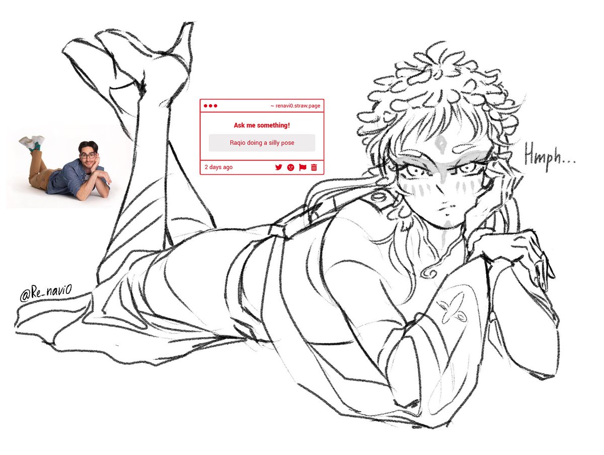 Re_navi0's tweet image. I don't know who wrote this to me, but thanks for the request of Raqio in a silly pose
They still look amazing even with this pose haha
#グノーシア #gnosia