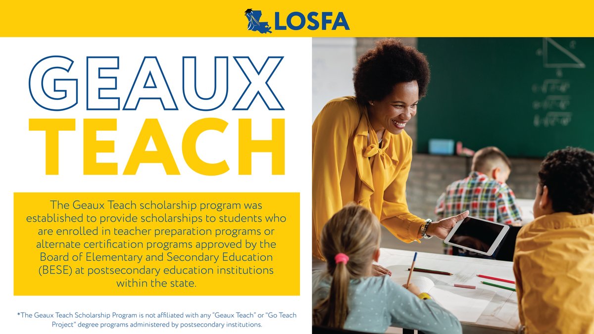 Louisiana Office of Student Financial Assistance tweet media