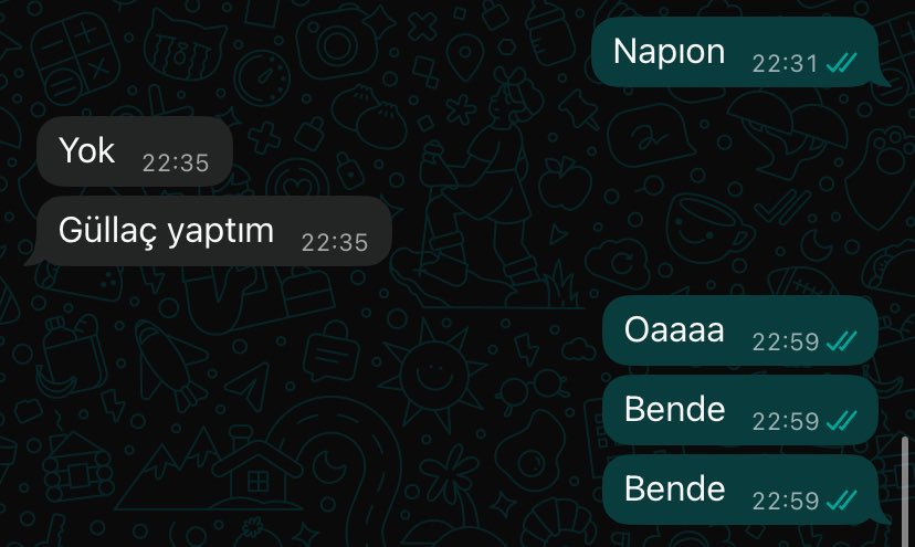 Loerrben's tweet image. Bekleyememiş erkenden yapmış