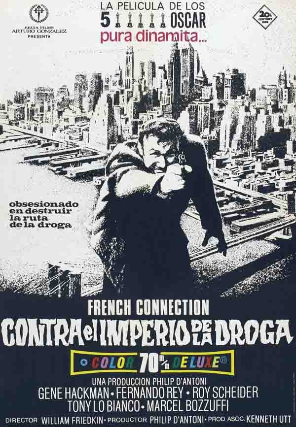 LibrosVintage's tweet photo. Comienza en @CineTRECEtv 'The French Connection' ('Contra el imperio de la droga', 1971) de William Friedkin. Con Gene Hackman y Fernando Rey.
Basada en el reportaje 'Contacto en Francia' de Robin Moore
Ed. #Novaro. Barcelona, 1972
https://t.co/HU4MsPWRGA https://t.co/e2t31vmQeC
