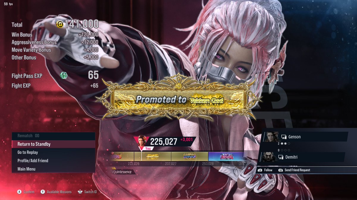 Finally leveled up again with Azu, hopefully we can keep it up and hit GOD by EVO time