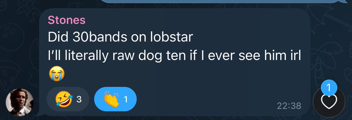 $lobstar

Crazy day today has been fr

Up over 380x at ath from first call 

We ate good fr 

Thank you <a href="/pashmerepat/">pash</a>