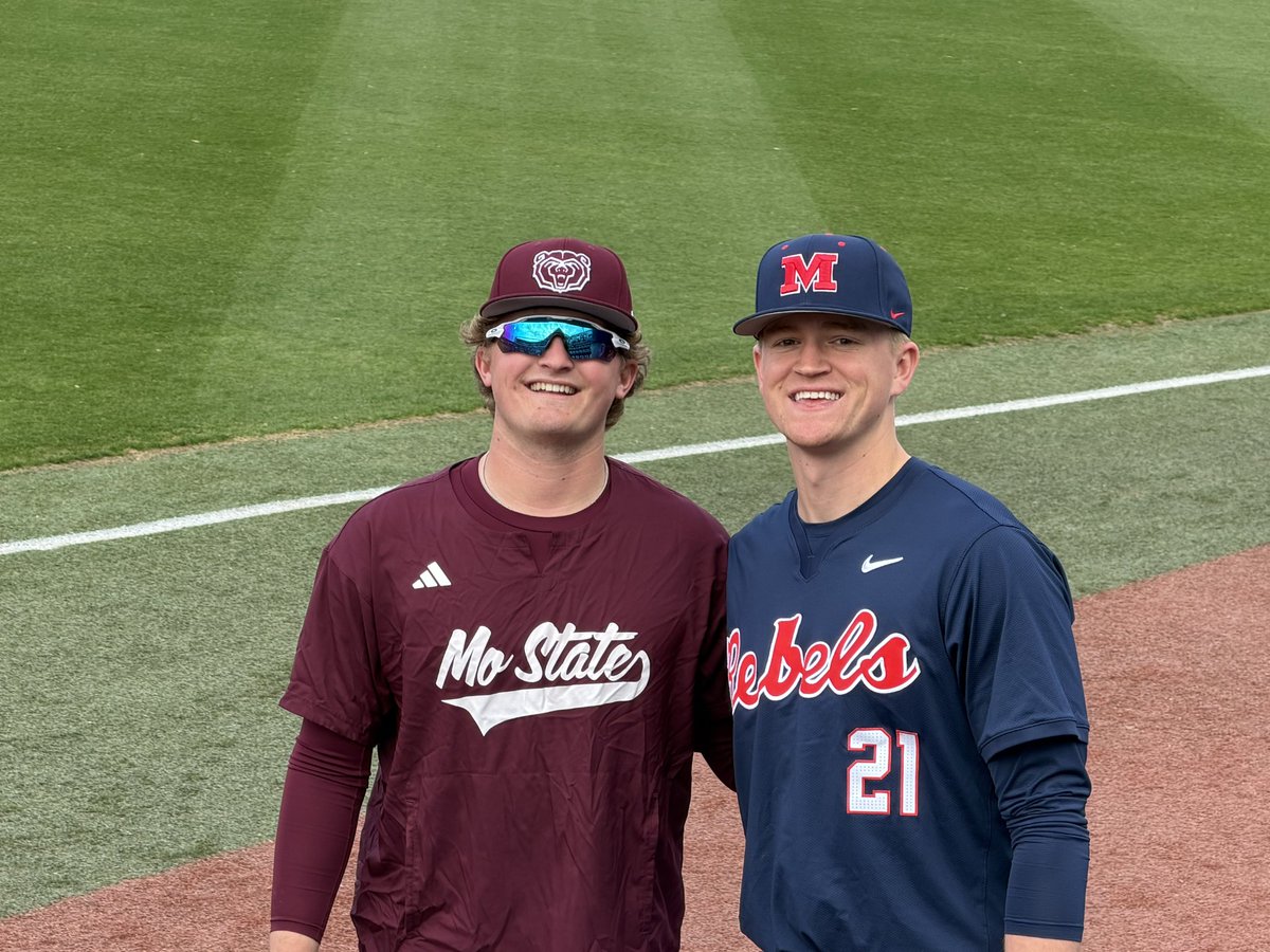 BaseballLancers's tweet photo. Two former Lancers competing this weekend:
Tommy Kramkowski - Mo State
Owen Kelly - Ole Miss

Good luck to both this weekend! @BTHSEastLancers https://t.co/056HEil2EW