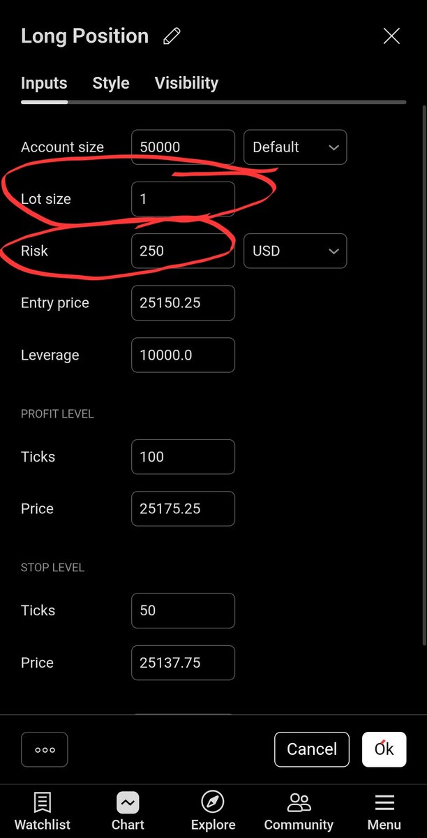 ProTraderPath's tweet photo. @Topstep Incase you're not understanding. 
And we can't yet create the Limit order using the best tool that on can offer. Thanks https://t.co/6Mg52WYEYj