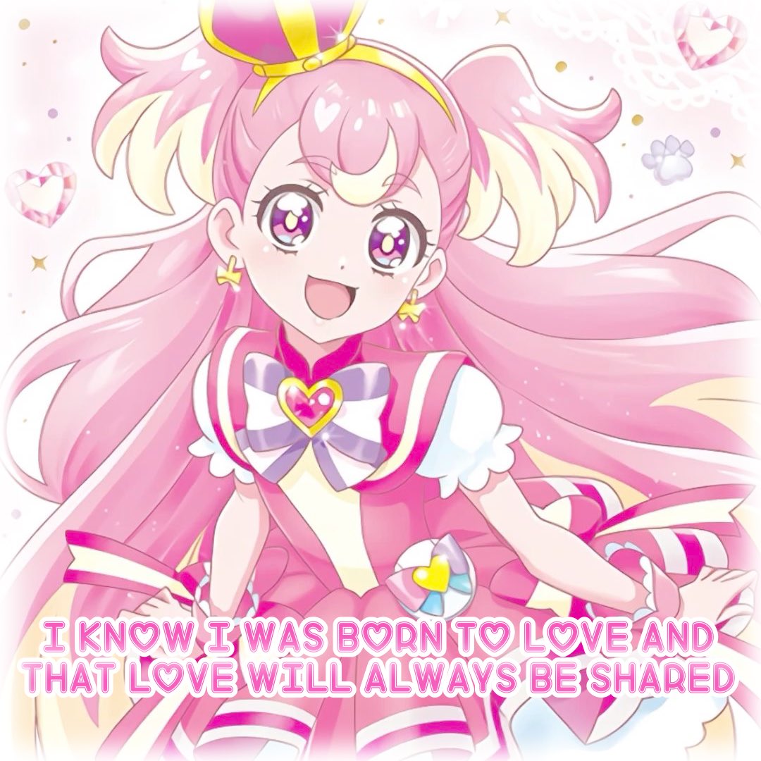 ૮꒰ ྀི〃´꒳`〃꒱ა
    𝘐 𝘬𝘯𝘰𝘸 𝘐 𝘸𝘢𝘴 𝘣𝘰𝘳𝘯 𝘵𝘰 𝘭𝘰𝘷𝘦 𝘢𝘯𝘥
       𝘵𝘩𝘢𝘵 𝘭𝘰𝘷𝘦 𝘸𝘪𝘭𝘭 𝘢𝘭𝘸𝘢𝘺𝘴 𝘣𝘦 shared 💝