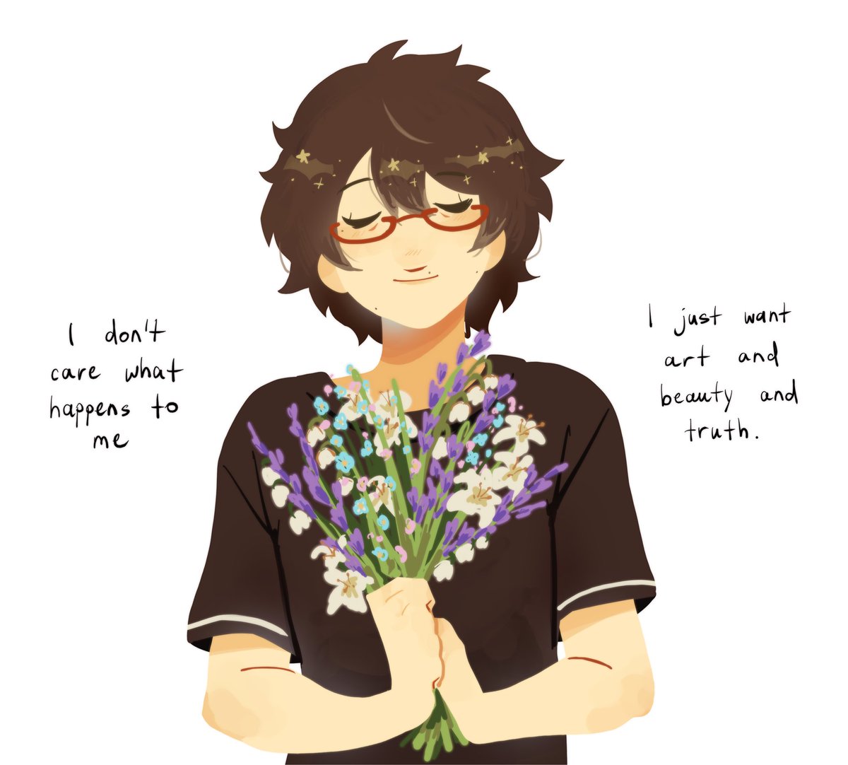 townslore_'s tweet image. went to an exhibition today that was themed around saving the planet. the entire thing was made with a/i.

i got so angry i turned the anger into pretty art. with my own human hands. that are human. im a human artist.