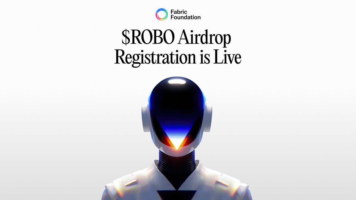 $ROBO Airdrop Registration and Eligibility Portal is Live.
eligible.fabric.foundation