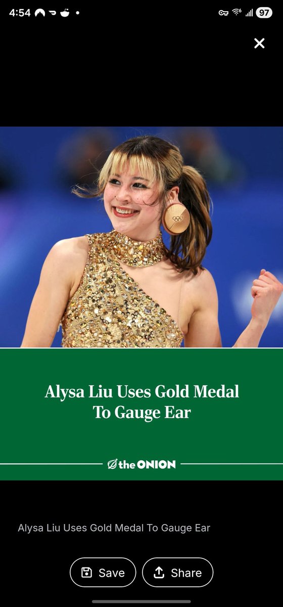 You know you've made it into the US pop culture zeitgeist when.