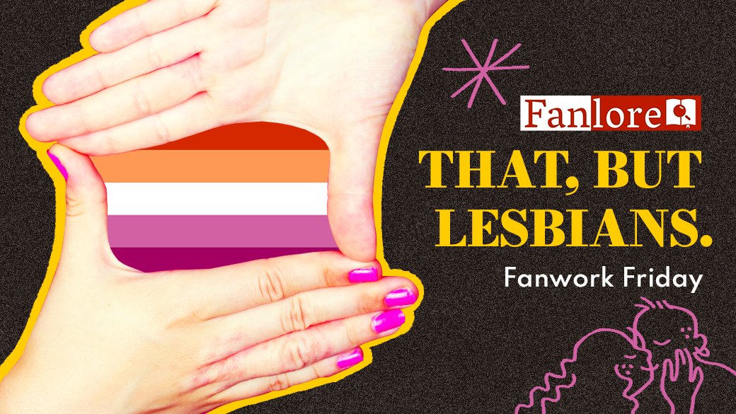 fanlore_wiki's tweet photo. This #FanworkFriday, we’re looking at the zine That But Lesbians! With two volumes published, this anthology genderswaps the male half of het ships to reimagine them as #femslash pairings. Check out Fanlore to see the list of ships featured and read more! https://t.co/AUCg8bleen https://t.co/KSzzje8Rzb