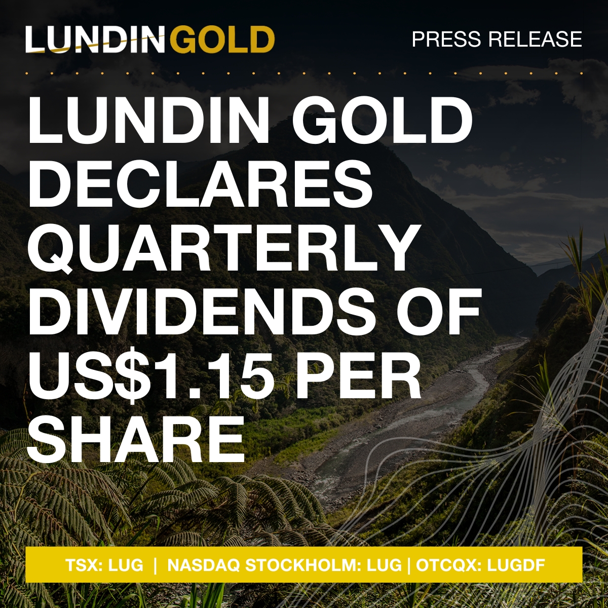 Lundin Gold tweet media