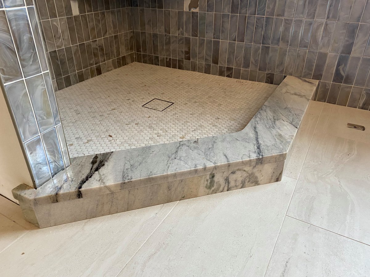 AdobeStoneWorks's tweet image. It’s all in the details. ✨ From seamless shower thresholds to custom stone vanities, this project showcases clean lines, quality craftsmanship, and timeless natural stone.
🔗 bit.ly/AdobeWallsSton…
 📞 806.371.7885
#AdobeWallsStonework #CustomStone #StoneDesign #AmarilloTX