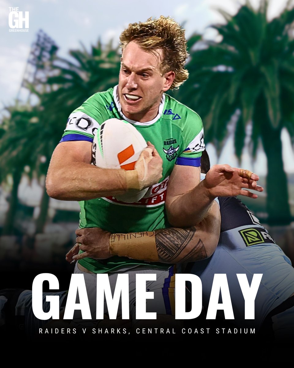 Morning Canberra Raiders fans… it’s GAME DAY! The Green Machine’s second trial match of 2026 kicks off at 3:50pm at Gosford. Join us on The GH for all the game day news, discussion and live scores. 🏉📰📋👉 ow.ly/r06f50Yit5c

#NRL #WeAreRaiders #Canberra #Raiders