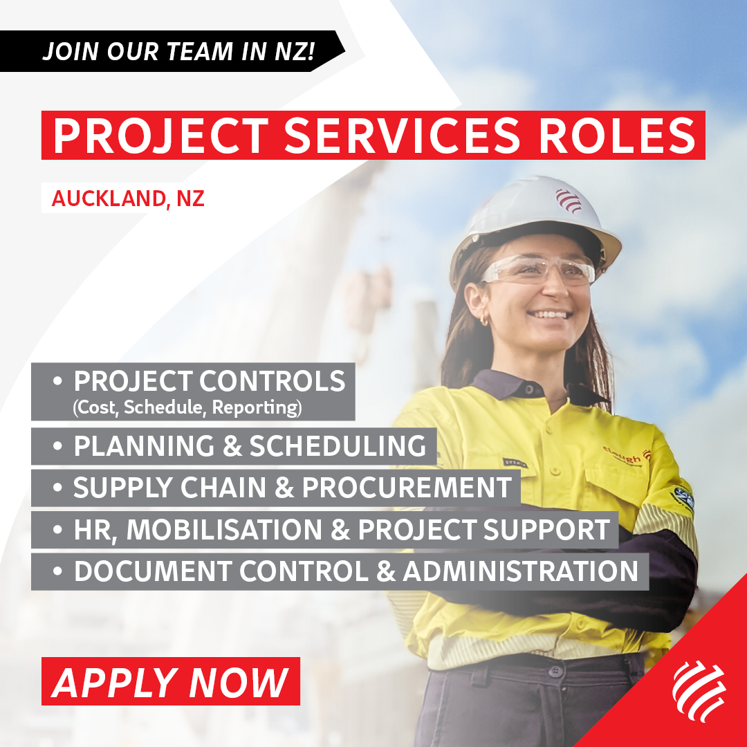 Build the future of New Zealand with #Webuild!
We’re expanding in NZ and seeking expressions of interest across leadership, technical, project delivery and project services roles.
Apply now: ow.ly/xhqu50YiCQR
#NewZealand #ApplyNow #Construction #Infrastructure