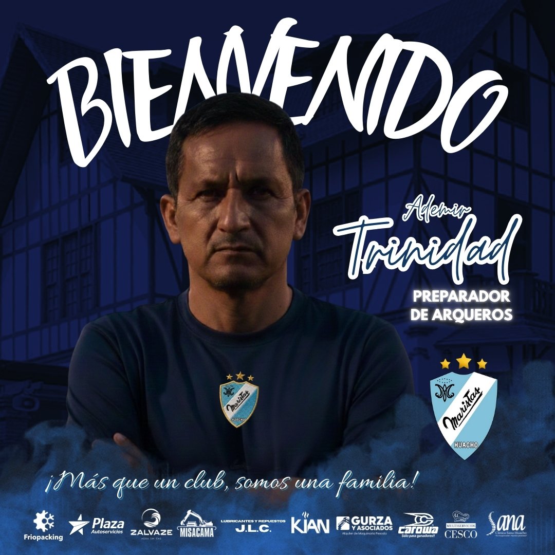 SegundaPeru's tweet image. #CopaPeru Comando técnico del Club Social Deportivo Maristas de Huacho