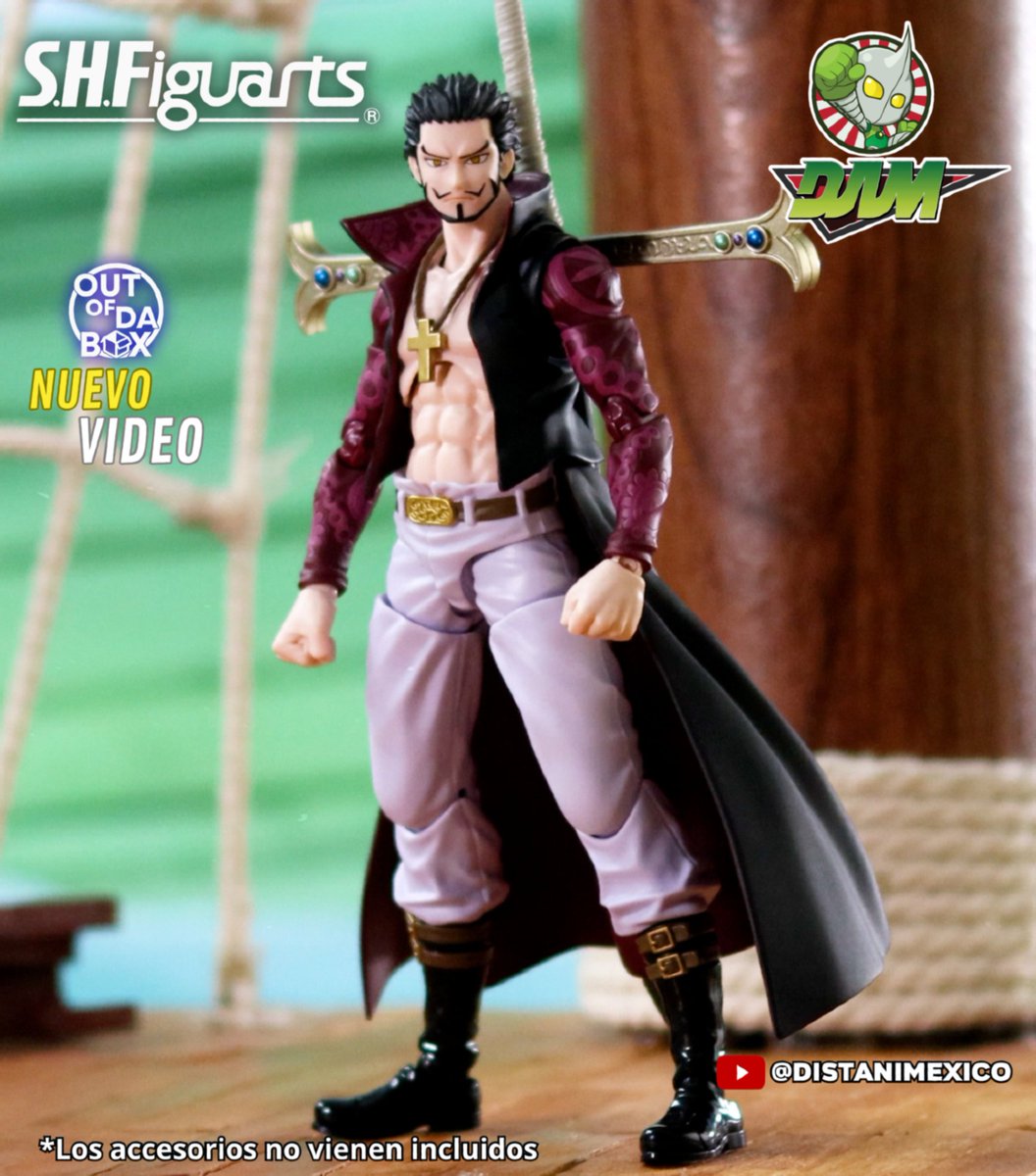 Online_DAM's tweet photo. La espada más letal de la Gran Línea llega en el nuevo video de #outofdabox con todo el detalle de la S.H.Figuarts de Dracule.Mihawk -Hawkeyes [One Piece]. 
Corre a ver el video ahora mismo: https://t.co/08vrYslKMA https://t.co/2bEyQvDMbl