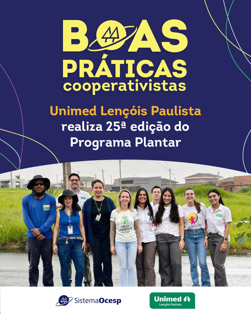 Uma iniciativa repleta de vida 🌱

O Programa Plantar é uma tradicional ação da Unimed Lençóis Paulista, em que colaboradores plantam árvores que representam os nascidos no hospital durante o ano.

Veja essa história: sistemaocesp.coop.br/?a=noticias&c=…