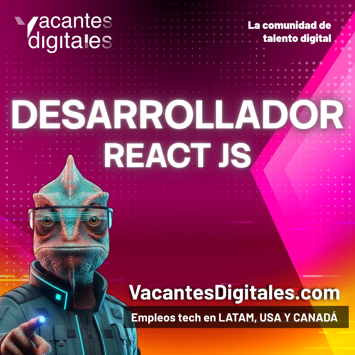 vacantesdigital's tweet image. 🚀 Desarrollador React JS — Remoto - México — Tech Staffing - React, JavaScript, HTML/CSS

vacantesdigitales.com/empleo-digital…

#VacantesDigitales #EmpleoTech #reactDeveloper #desarrolladorReact #frontendDeveloper #desarrol...
