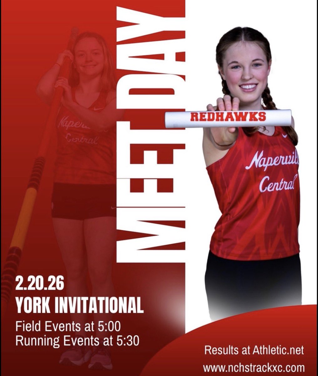 NCHSTrackXC's tweet photo. First meet tonight! 🎉

🔗 Live Results: https://t.co/aiLmIxWgCo 

Go Redhawks! 🔴⚪️ https://t.co/Tn1Xx4wX9E