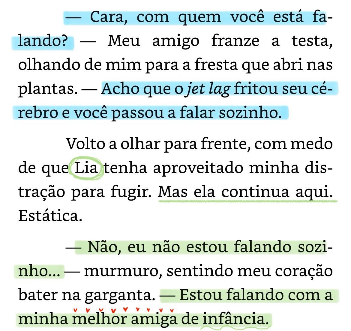 💜 ela viaja 9 mil quilômetros com as amigas para esquecer o ex

💚 ele vai pra viagem de lua de mel com os amigos depois de ser abandonado no altar

✨ o destino coloca eles (ex melhores amigos) no mesmo hotel, depois de anos sem se falar ✨ 

📚 TMLAV disponível na Amazon e K.U