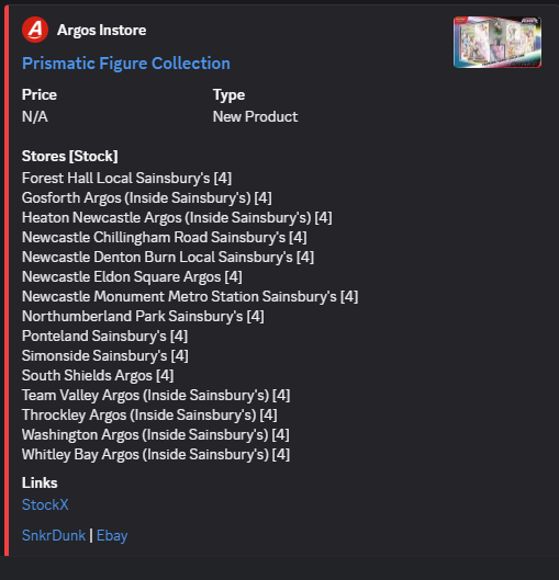 Pokemon UK PBST - Restock Alerts & News tweet media