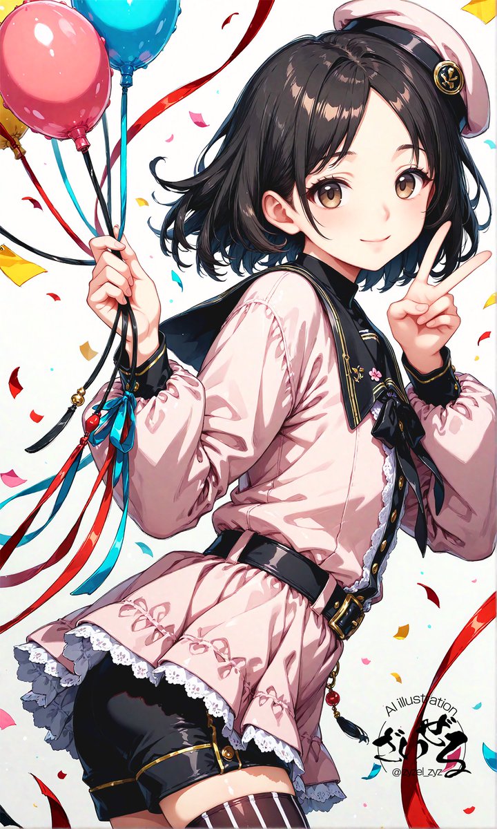 ㊗️✨アカウント開設１周年✨㊗️

PixAIでざいぜるの原形が産まれて「すごい！」と勢いでXアカウントを作ったのが2025/2/21

そこから１年、SD、ComfyUI、Flux、Qwenを導入してAIイラスト表現の幅も広がりました。