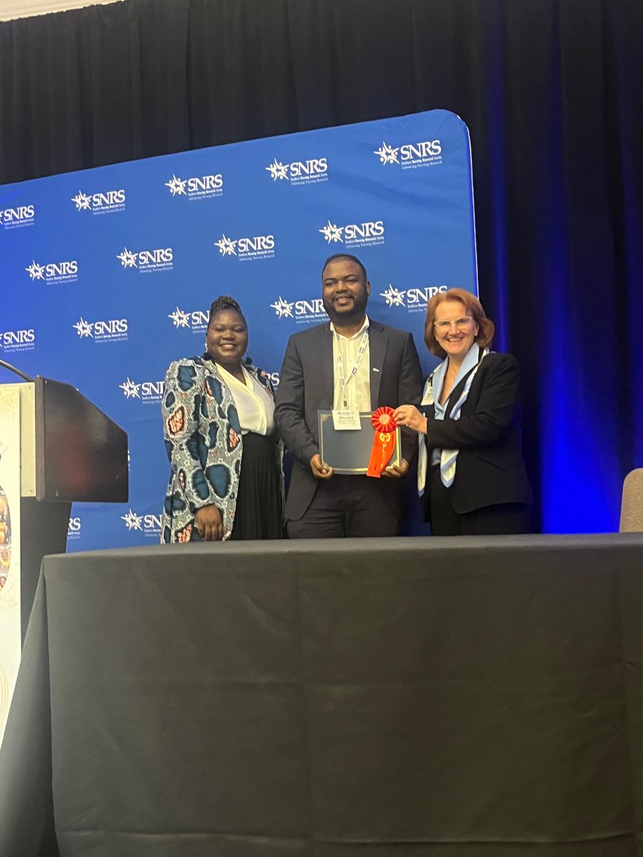 hakami_115's tweet photo. Honored to receive 2nd Place for Best Poster Presentation at SNRS Conference, among 100+ doctoral student posters.

Grateful to my mentor for invaluable guidance and to my UF Nursing PhD cohort for their support throughout this journey

#GatoRNurses #gatornursing #SNRS2026 #SNRS https://t.co/sk4cPh8VDg