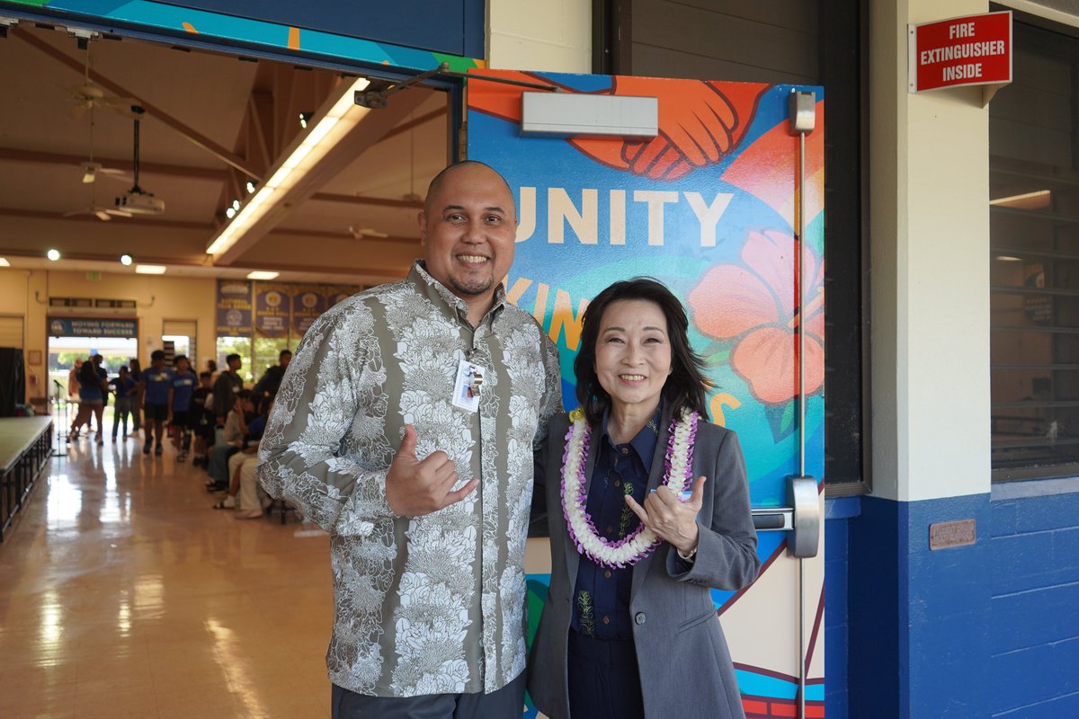 Lt. Governor Sylvia Luke tweet media