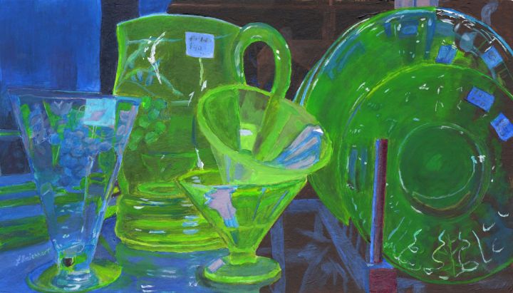 Art of the Day! "Under the Blacklight". Buy at: ArtPal.com/artbylmr?i=208…