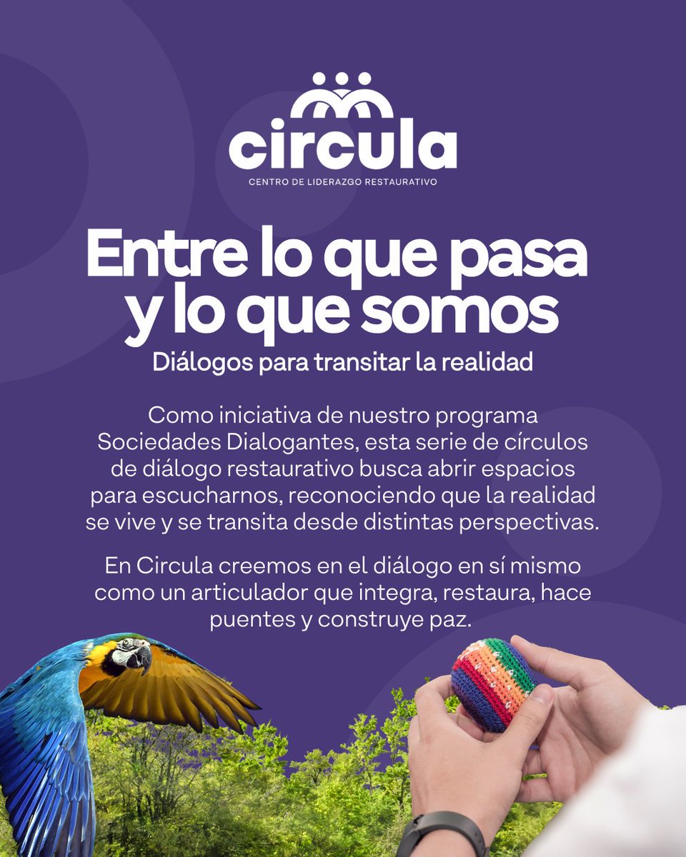 Circula, Centro de Liderazgo Restaurativo tweet media