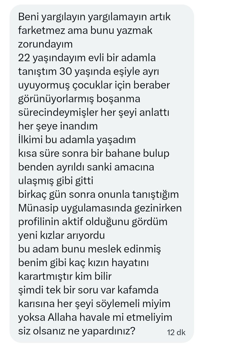 Kadınlardan İtiraflar tweet media