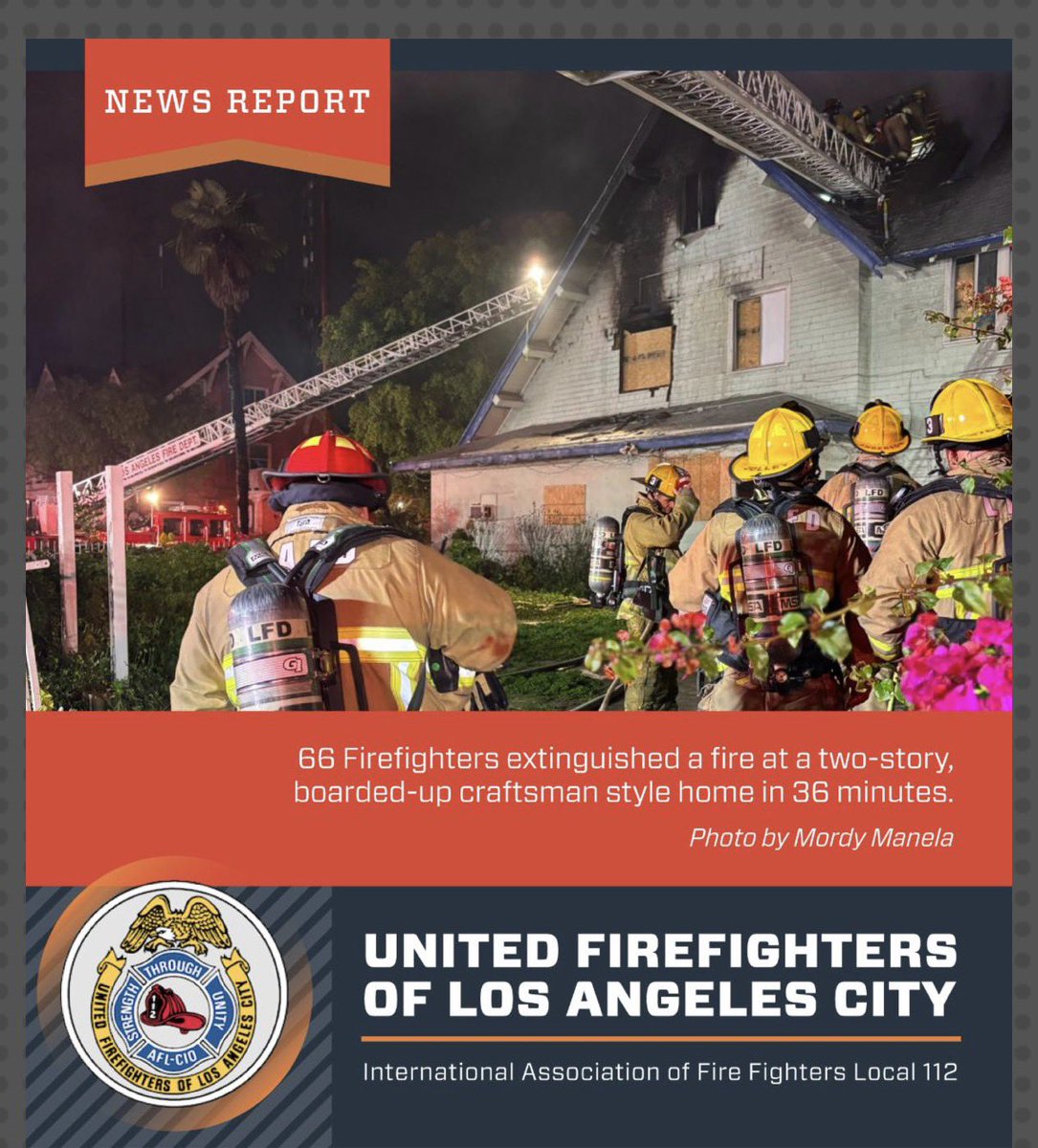 LA City Local 112 tweet media