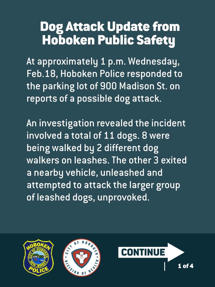 Hoboken Police tweet media