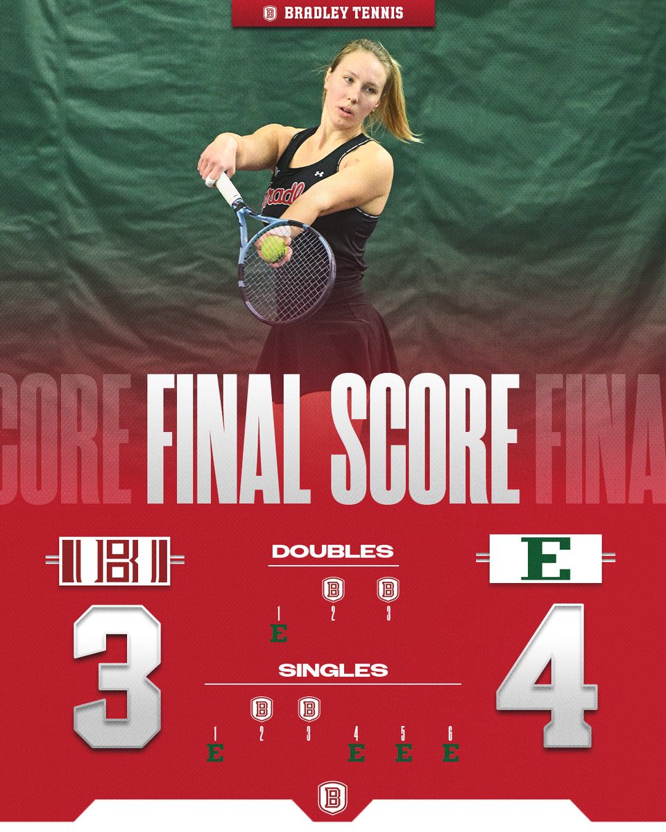 Today's final from Eastern Michigan. 🎾

We'll be back home next weekend for matches against Northern Illinois and Kansas City!