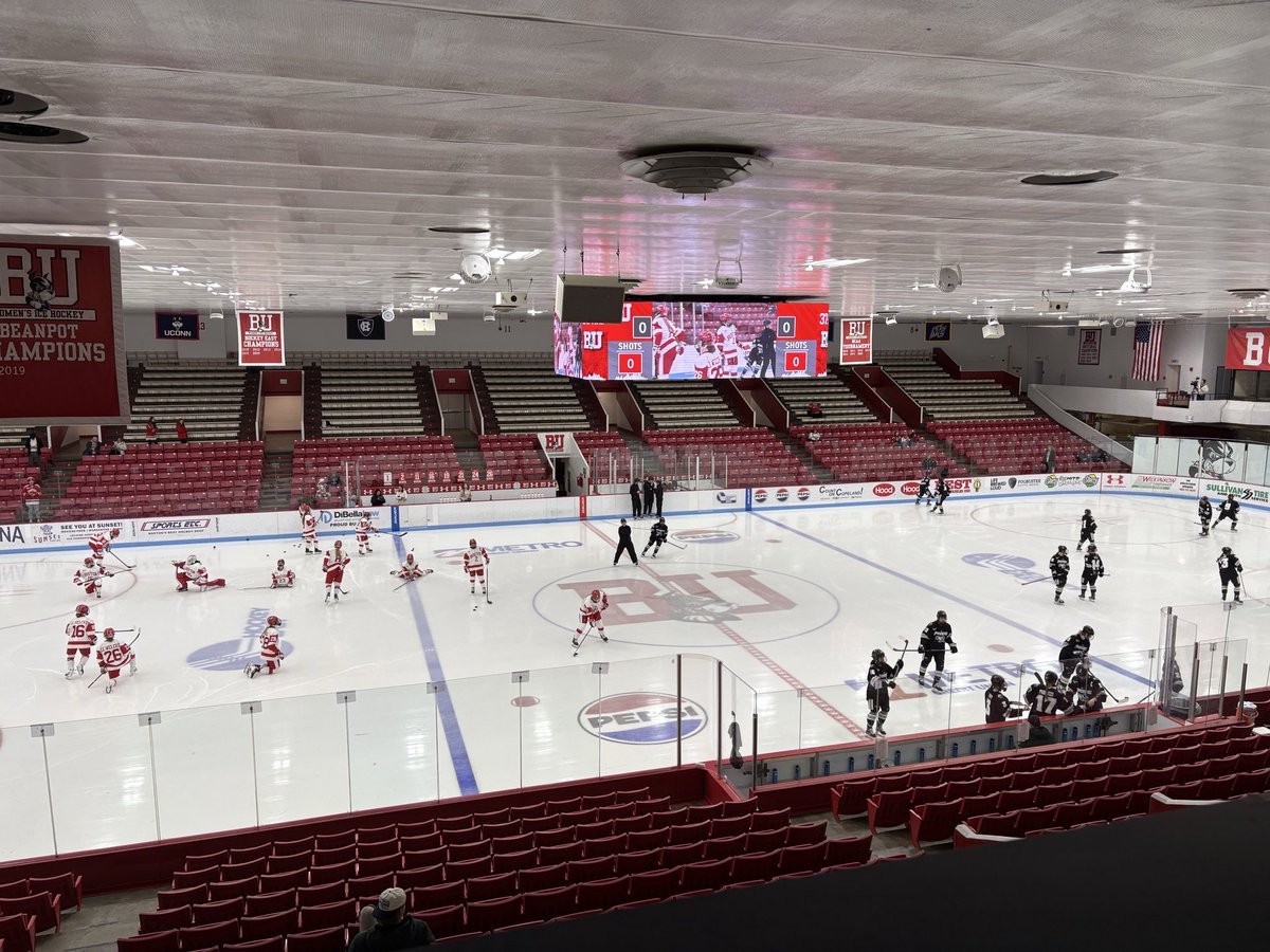 Last home game of the regular season for the Terriers as they face off against familiar Hockey East foe in Providence!

Pleasure to be alongside former Terrier and PWHL player <a href="/fratkin13/">Kaleigh Fratkin Lee</a> and <a href="/CaitlinLBeal/">Caitlin Beal</a> rinkside on ESPN!