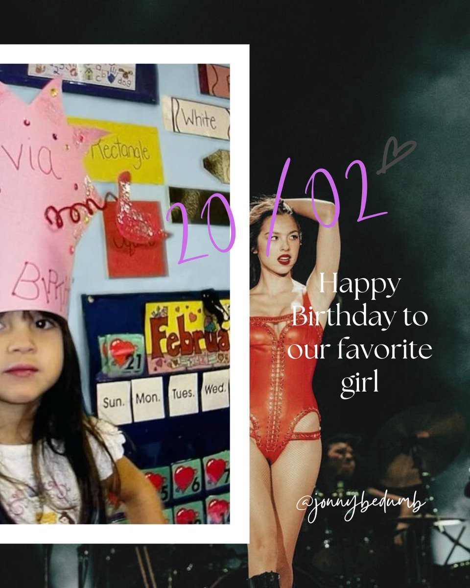 jonnydumb's tweet photo. 💖 || Happy Birthday to our favorite girl, one more year celebrating how much we love her.

Thank you very much @oliviarodrigo for every letter that feels like a hug, we love you

#OliviaRodrigo @LiviesHQ https://t.co/gTNU8d5cVo
