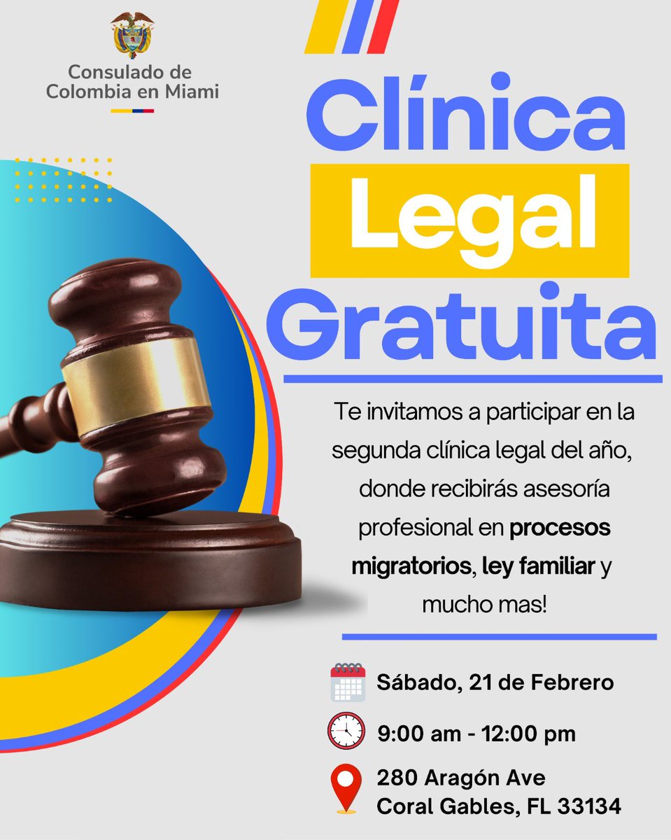 Consulado de Colombia en Miami tweet media