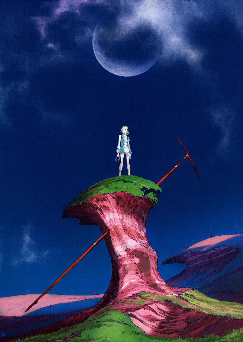 Illustration by Kenichi Yoshida (吉田 健一) Source: Eureka Seven