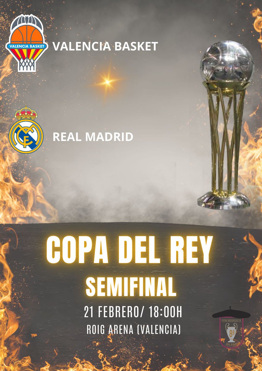 A ganar mañana para estar en la final de copa 🏆
HALA MADRID SIEMPRE!!!