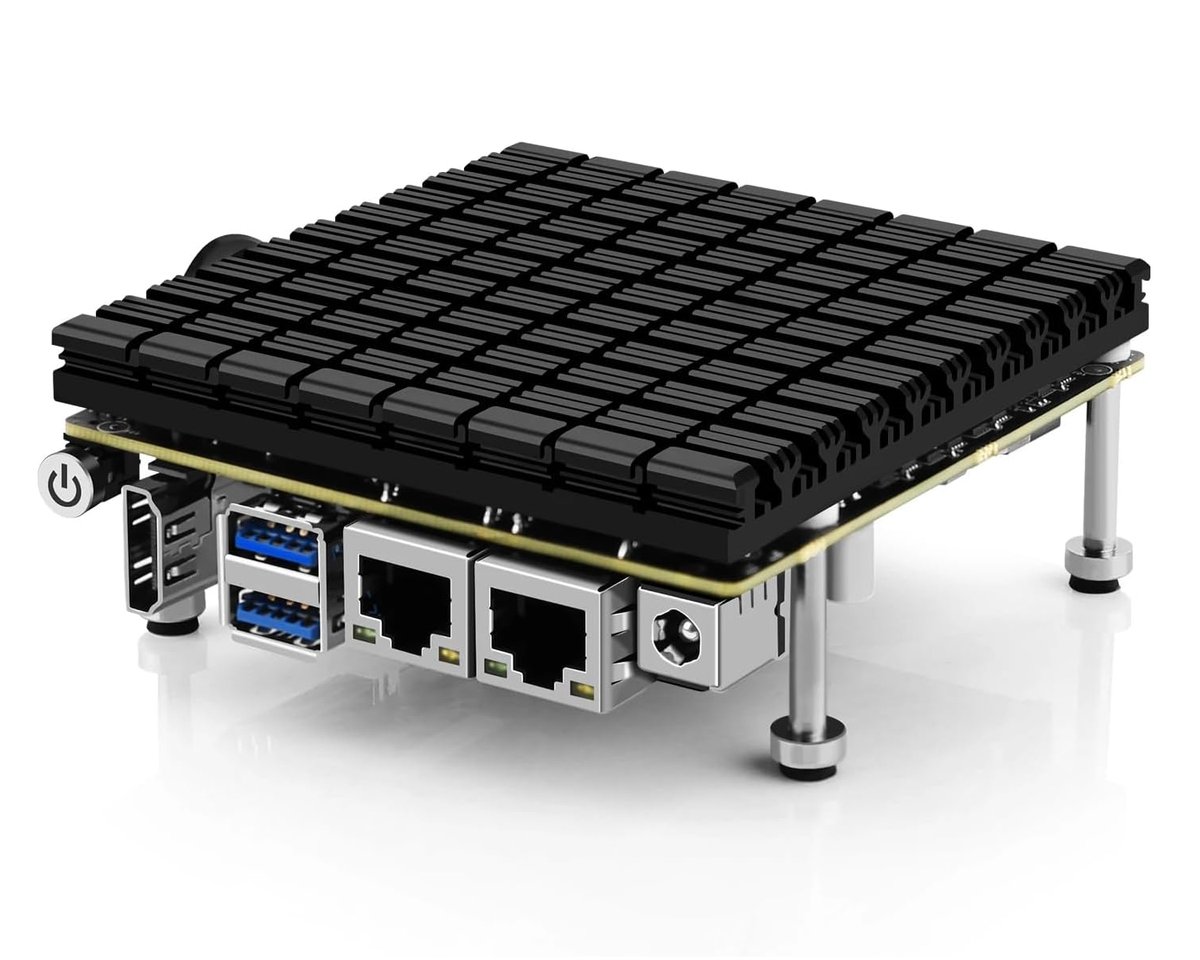 This NUC motherboard comes with just 4 standoffs, that's all you need amazon.com/Development-Fi…