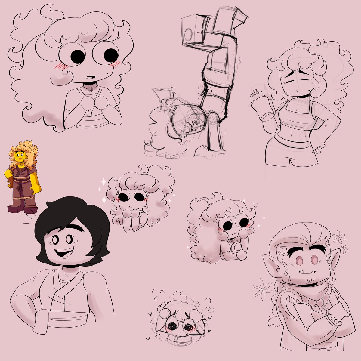 Close ups! #Ninjago #Ninjagooc #digitaldoodles