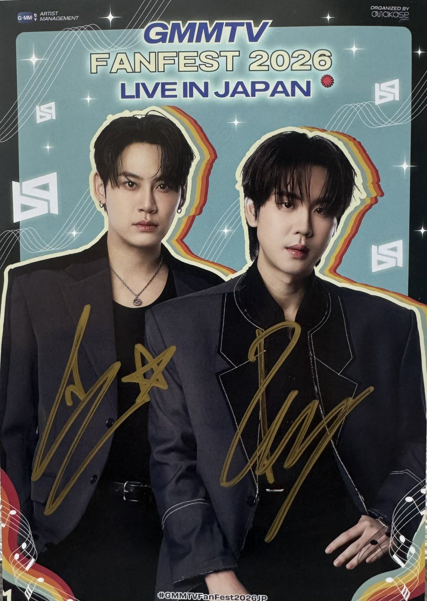 GMMTVFanFest2026JP サイン会 🌻:Premの歌う”มีสิทธิ์ไหม”が好きなの